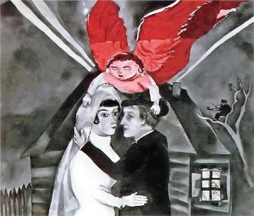 Hochzeitszeitgenosse Marc Chagall Ölgemälde